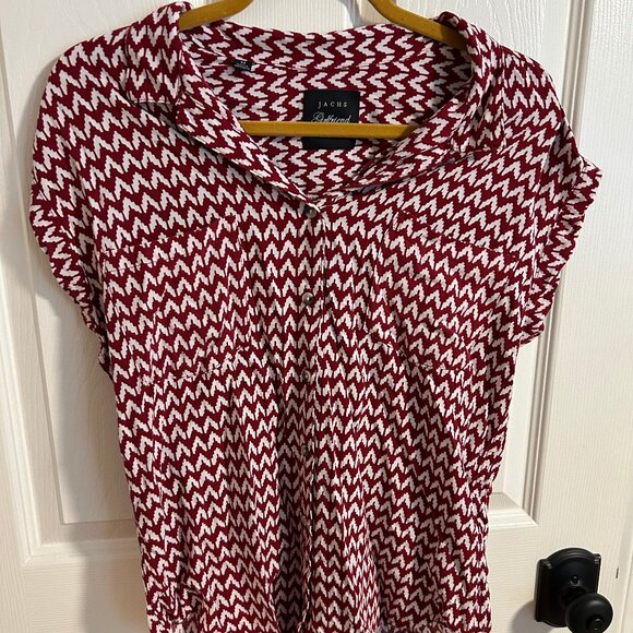 Button Down Jachs Girlfriend Blouse - Picture 1 of 3